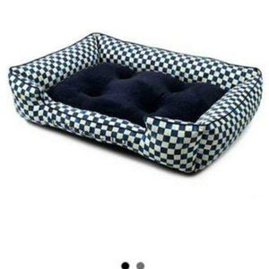 Mackenzie-Childs Royal Check Lulu Pet Bed - Large